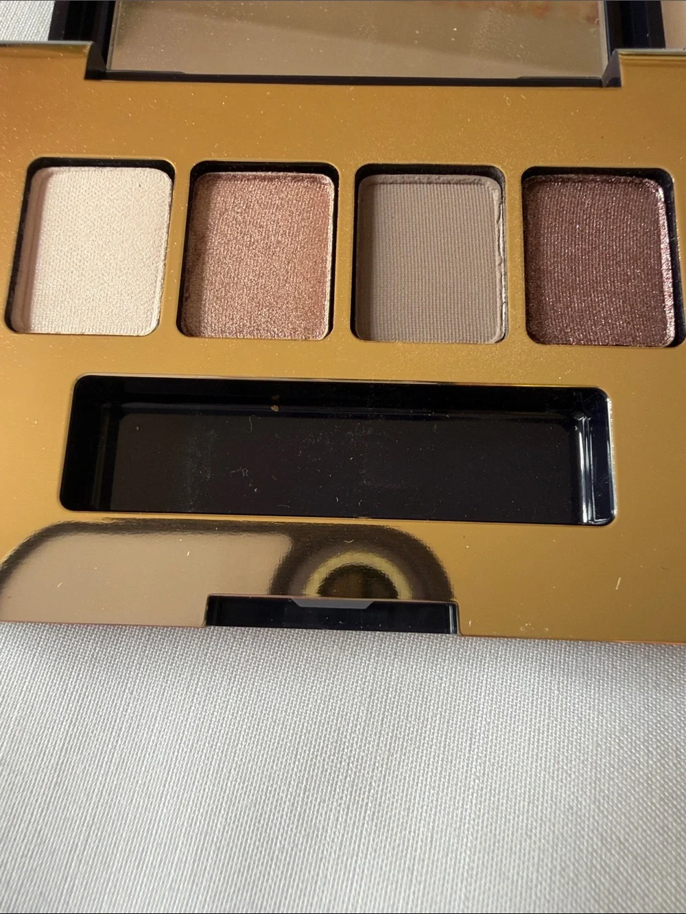 Estee Lauder Mini Eyeshadow Quartet - Cream, Champagne, Taupe, Deep Brown